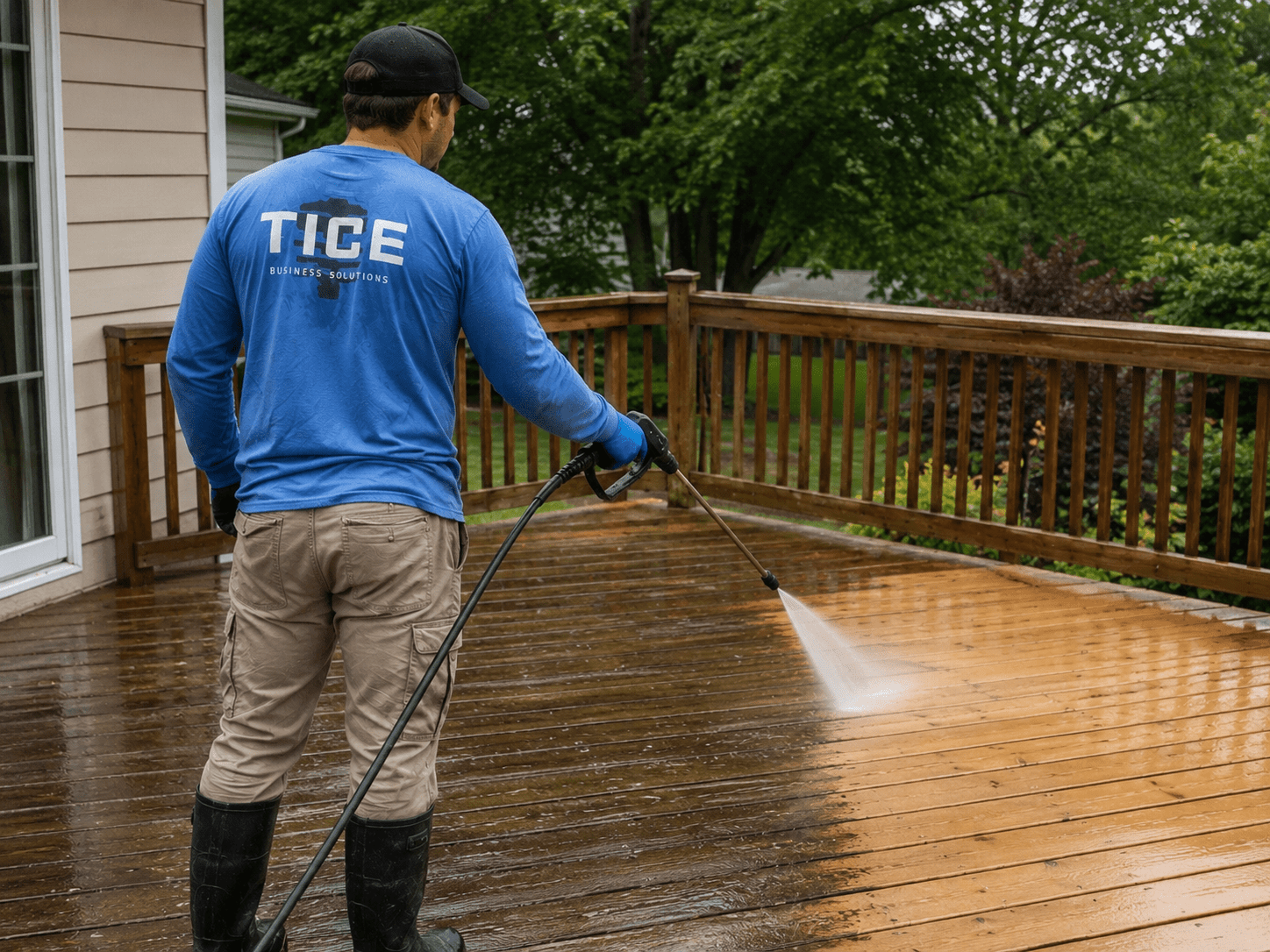 Residential Deck Cleaning Services