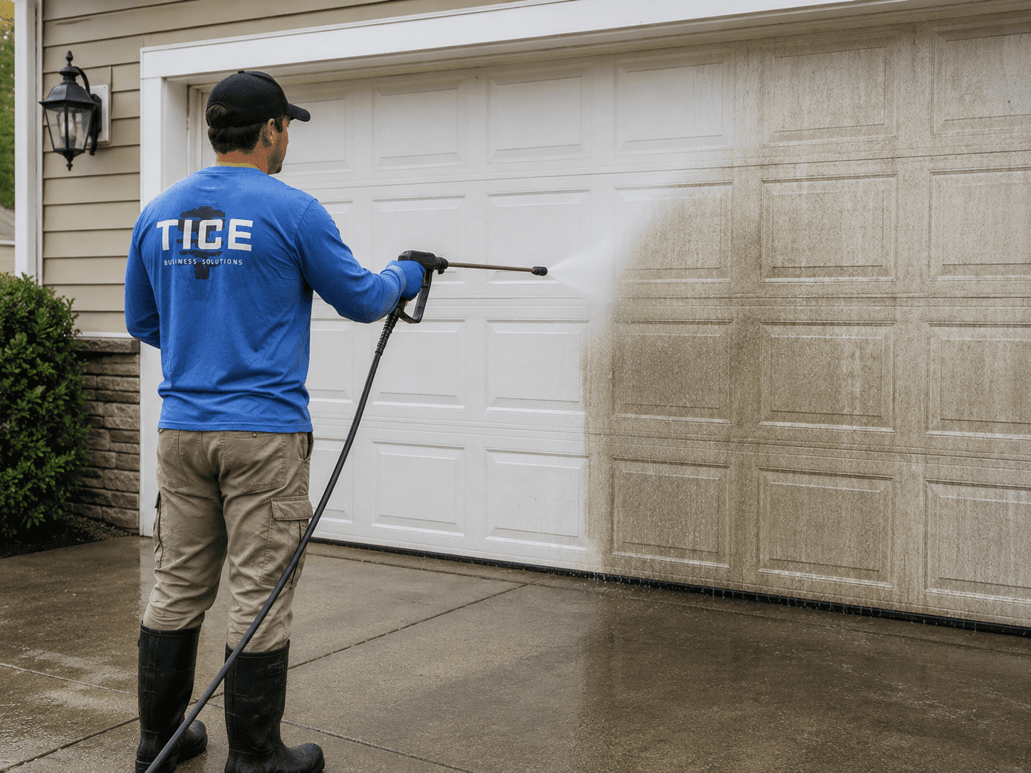 Residential Garage Door Cleaning Services